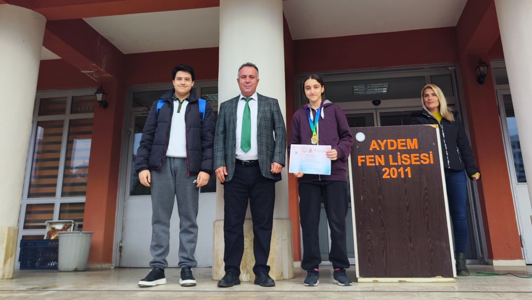 AYDEM Fen Lisesi Öğrencilerimizin Büyük Başarısı